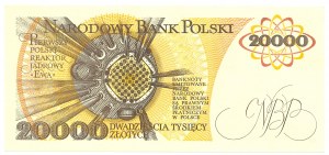 People's Republic of Poland, 20000 zloty 1989 AE