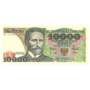 People's Republic of Poland, 10,000 zloty 1988 W