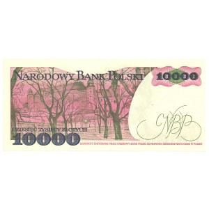 People's Republic of Poland, 10,000 zloty 1988 W