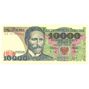 People's Republic of Poland, 10,000 gold 1988 AR