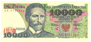 People's Republic of Poland, 10,000 gold 1988 AR