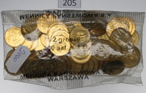 Third Republic, Mint bag 2 pennies 2000- incomplete bag