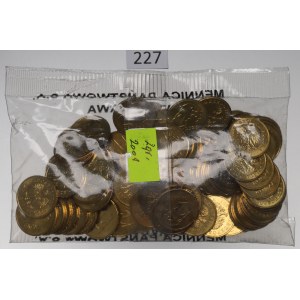 Terza Repubblica, sacchetto della zecca 2 penny 2001