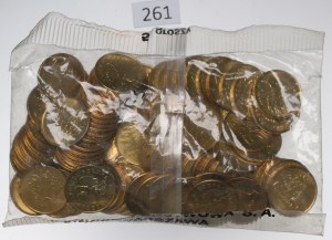 Third Republic, Mint bag of 5 pennies 1998 - incomplete bag