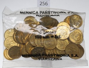 Third Republic, Mint bag of 5 pennies 2000