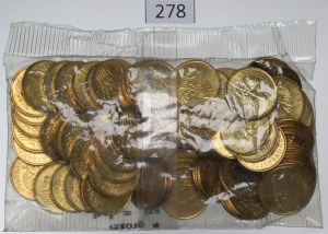 Third Republic, Mint bag of 5 pennies 1998 - incomplete bag