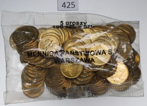 Third Republic, Mint bag of 5 pennies 1999