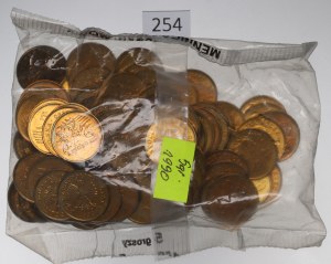 Third Republic, Mint bag of 5 pennies 1990