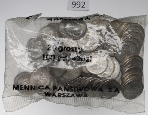Third Republic, Mint bag of 20 pennies 1999 - incomplete bag