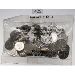 Third Republic, Mint bag of 10 pennies 2001- incomplete