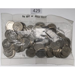Third Republic, Mint bag of 10 pennies 2001- incomplete