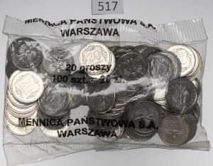 Third Republic, Mint bag of 20 pennies 2000
