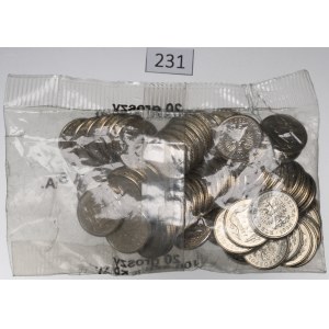 Third Republic, Mint bag of 20 pennies 1998- open incomplete