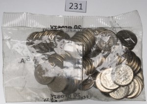 Third Republic, Mint bag of 20 pennies 1998- open incomplete