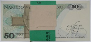 People's Republic of Poland, 50 zloty bank parcel 1988 HZ - incomplete bank parcel