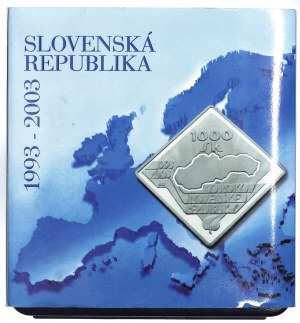 Slovakia, 1,000 crowns 2003