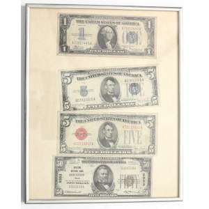 USA, Lot 1-50 dollars