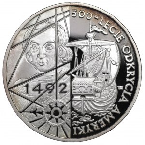 III RP, 200.000 złotych 1992 - 500-lecie odkrycia Ameryki