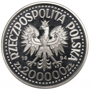III RP, 200,000 zlotys 1994 Association of Invalids