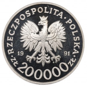 Third Republic, 200,000 zloty 1991 Constitution