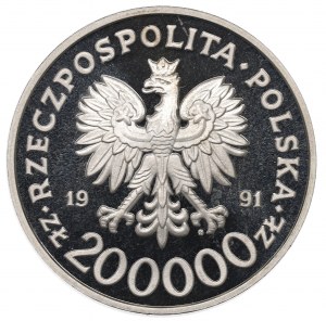 Third Republic, 200,000 zloty 1991 Constitution
