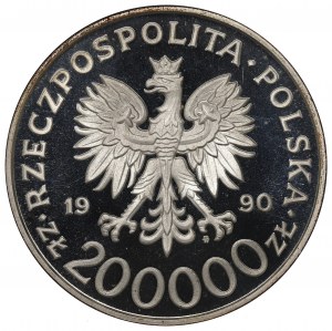 III RP, 200,000 zl 1990 