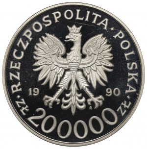 III RP, 200,000 zlotys 1990 Gen. Stefan Rowecki 