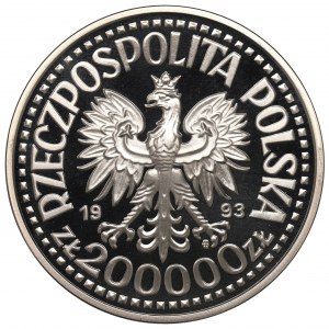 Third Republic, 200,000 zl 1993 Resistance 1939-1945