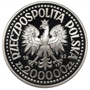 III RP, 200.000 zl, Convoys 1992, trial Ni