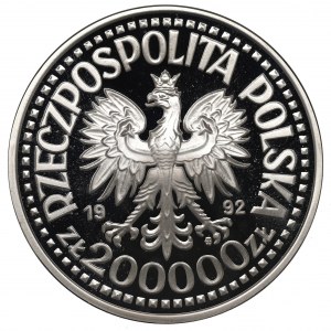 III RP, 200.000 zl, Convoys 1992, trial Ni