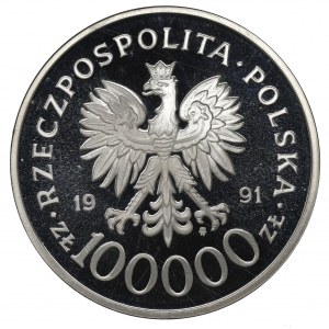 III RP, 100.000 złotych 1991 Bitwa o Anglię