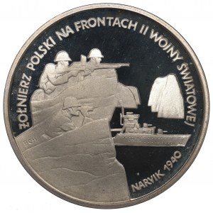 III RP, 100,000 zloty 1991 Narvik