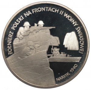 III RP, 100,000 zloty 1991 Narvik