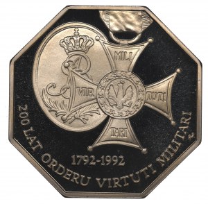 Third Republic, 50,000 gold 1992 Virtuti Militari