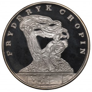 III RP, 100.000 zlotych 1990, Chopin