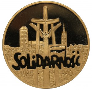 Third Republic, 200,000 zloty 1990 Solidarity