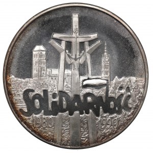III RP, 100.000 złotych 1990 Solidarność typ A