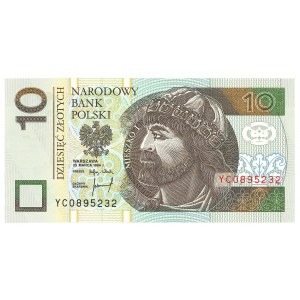 10 złotych 1994 YC - seria zastępcza