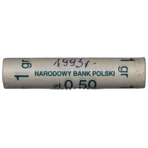 Third Republic, Bank roll of 1 penny 1993