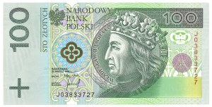 III RP, 100 PLN 1994 JO