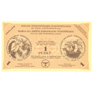 Estonia, Okupacja Niemiecka, 1 Punkt 1944, Talon na len i wełnę