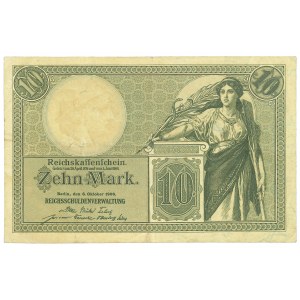 Chorwacja, Niemcy, 1000 kuna 1941 i 10 marek 1906 - zestaw 2 egz.