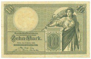 Croatia, Germany, 1000 kuna 1941 and 10 marks 1906 - set of 2 copies.