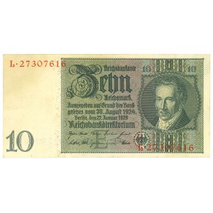 Niemcy, 10-50 marek 1924 - zestaw 3 egz.