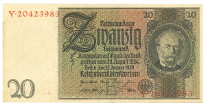 Germany, 10-50 marks 1924 - set of 3 copies.