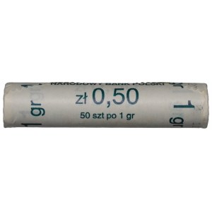 Third Republic, Bank roll of 1 penny 1993