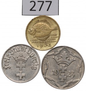WMG, Set of 5 fenig-1/2 guilders