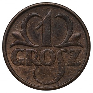 II Republic of Poland, 1 groschen 1934