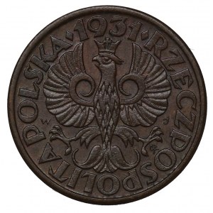 II Republic of Poland, 1 groschen 1931