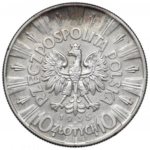 II Republic of Poland, 10 zloty 1935 Pilsudski